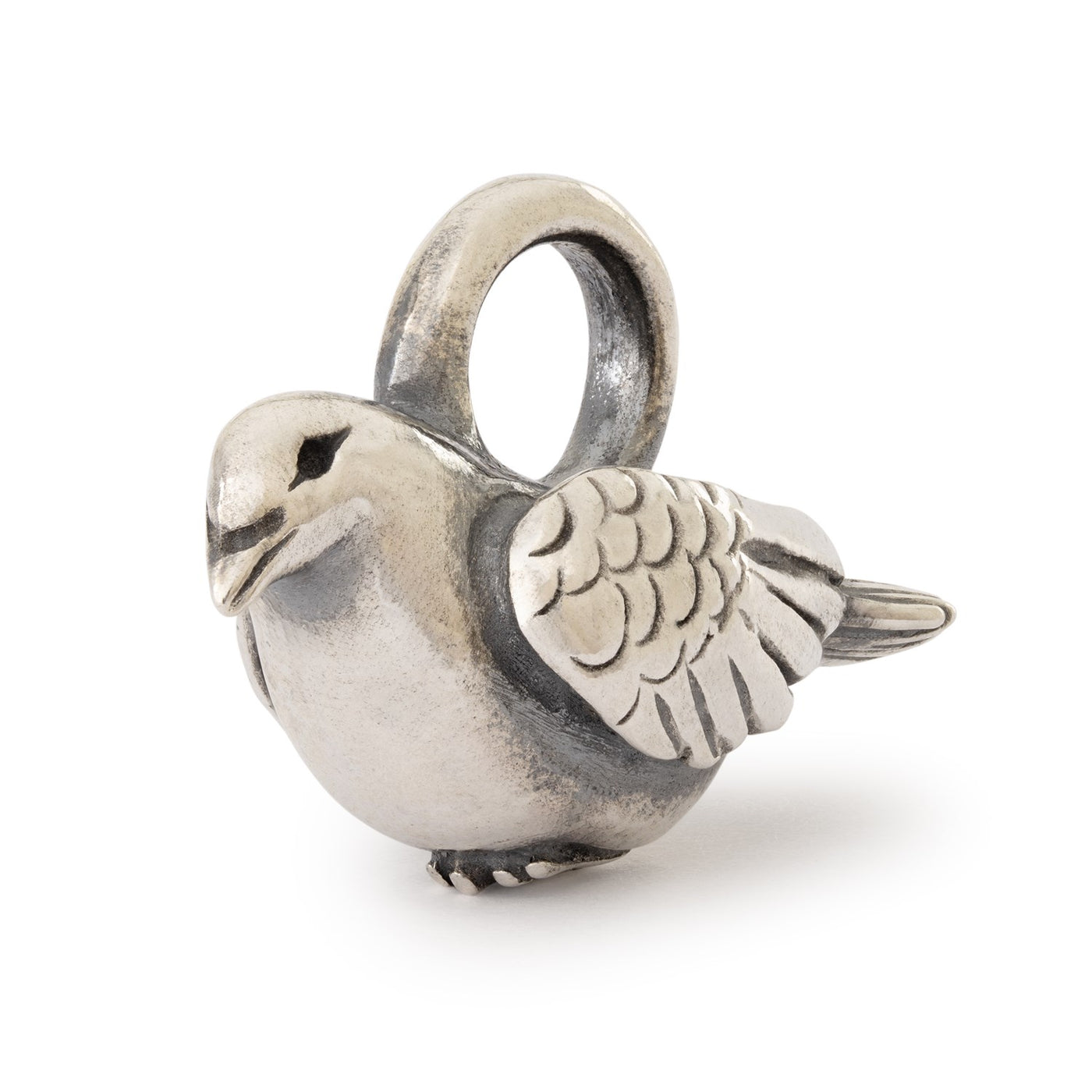 Friedenstaube Silber Charm