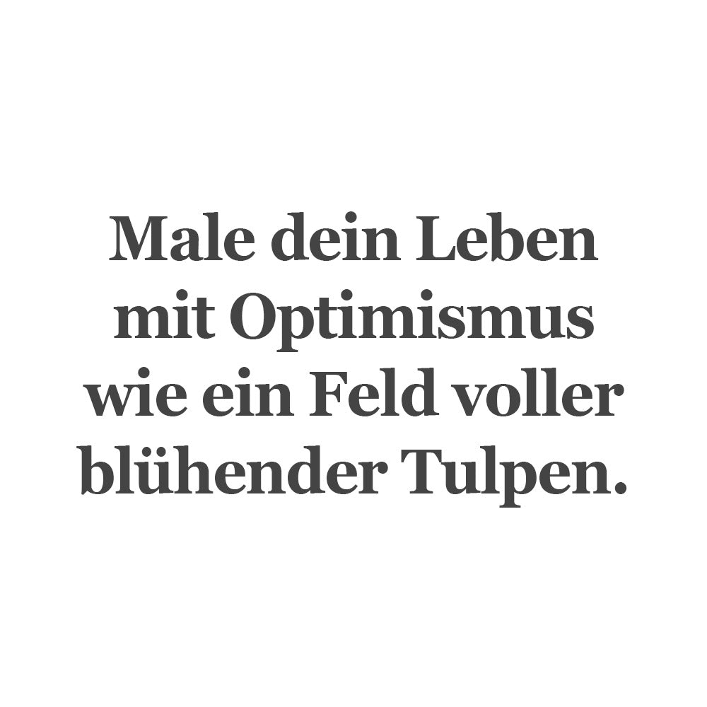 Tulpen des Optimismus