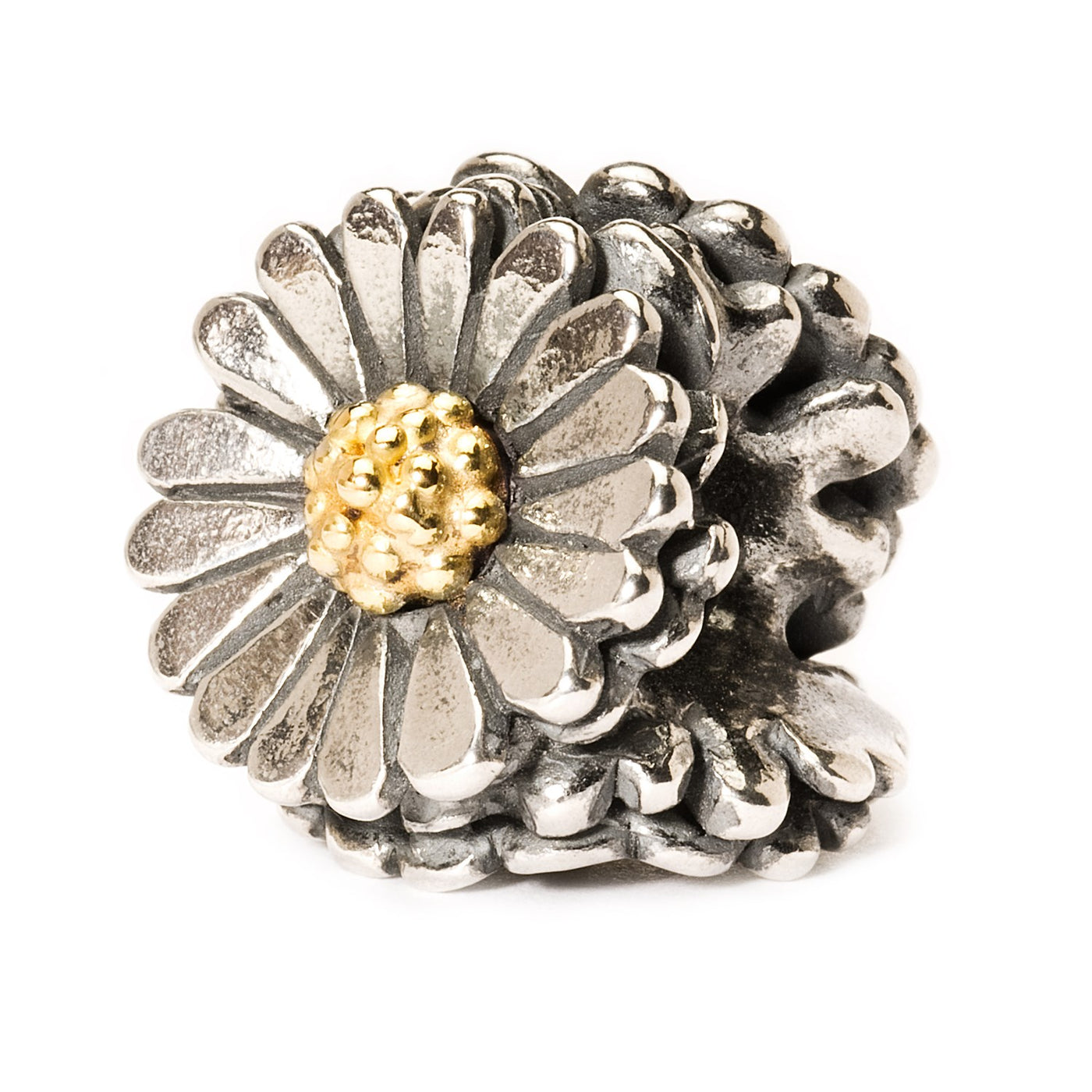 Margerite, 18K Gold/Silber