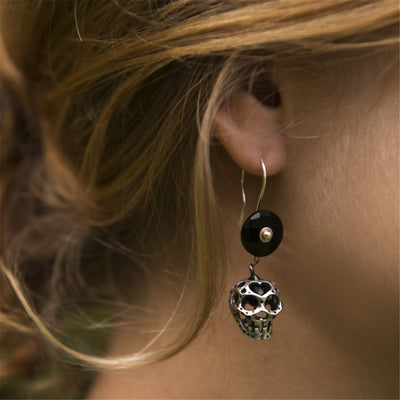 Mexican Sugar Skull Earrings